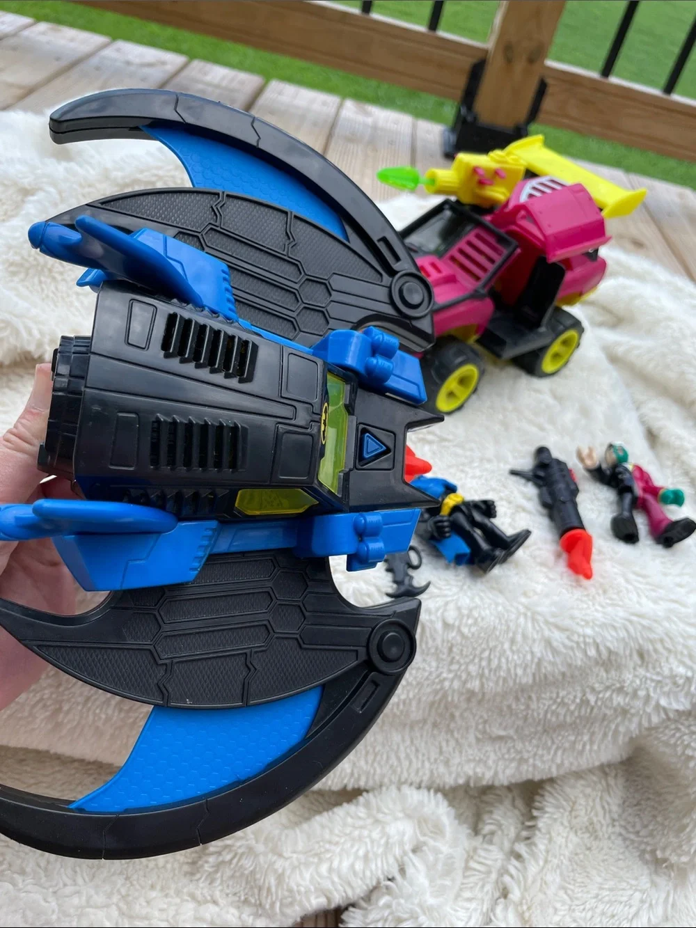 Fisher-Price Batman vs. Two-Face Action Vehicle Playset with Figures